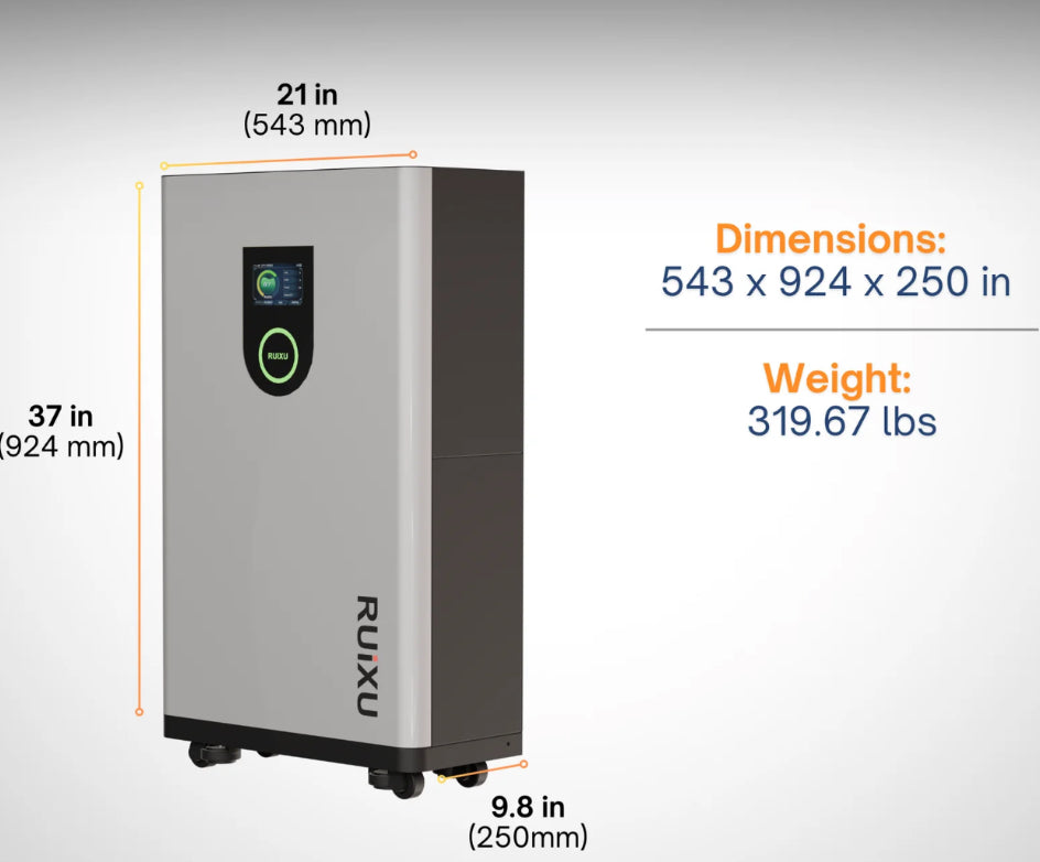 Ruixu 16 kWh lithium iron phosphate battery UL Certified