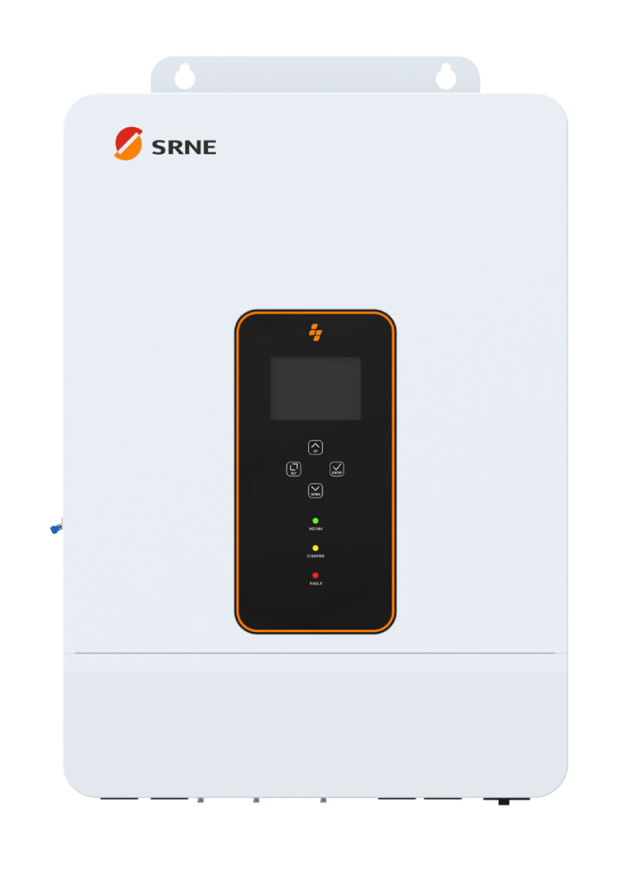SRNE 10KW Support Split/Single-phase 48V To 110/240VAC Hybrid Solar Inverter Dual MPPT Max 22A (Open Box Deal)