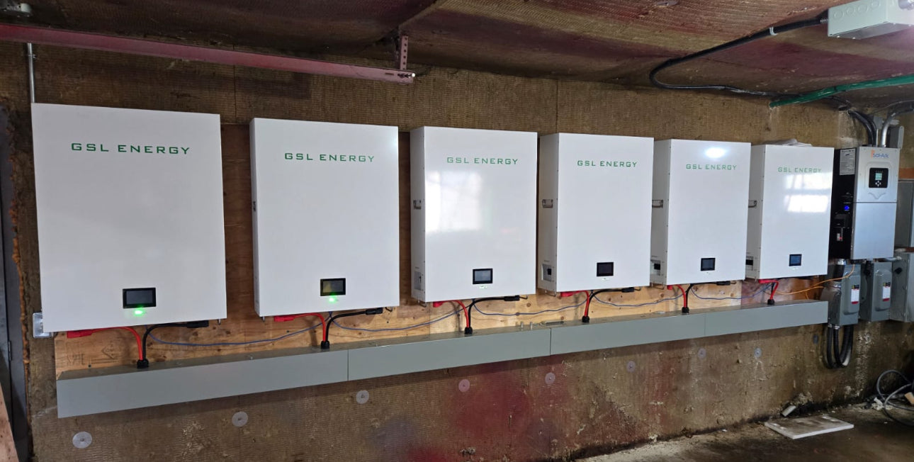 GSL 48V DC 14.34 Kw Lithium Iron Phosphate Battery