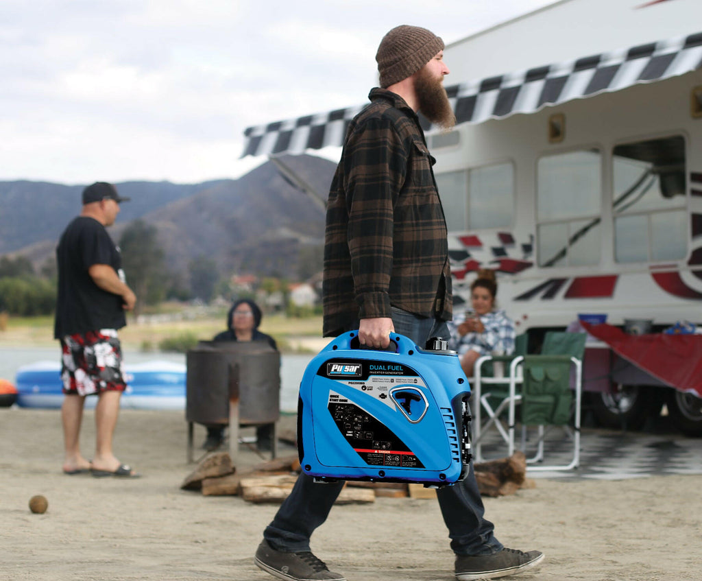 Pulsar 2200W Parallel Ready Portable Dual Fuel Inverter Generator PG2200BiS