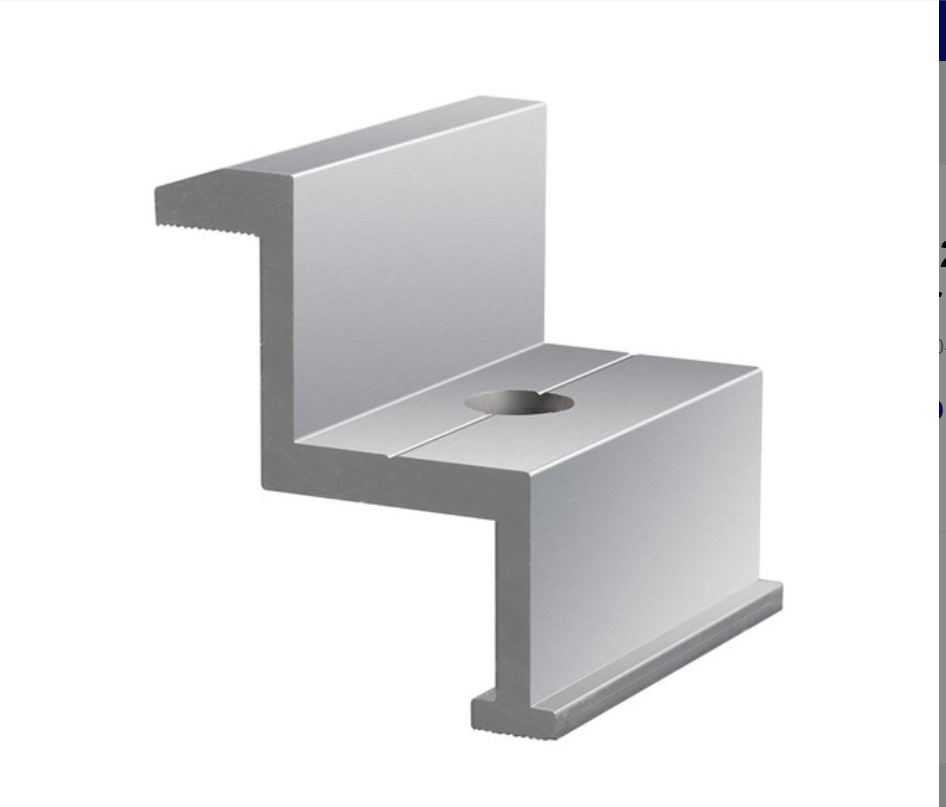 Single Side 27.4in Pole Mount Support For Solar Panel