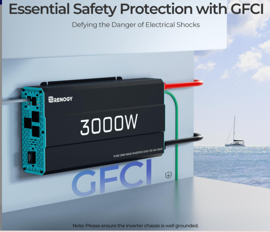 3000W 12V Pure Sine Wave Inverter (New Edition)